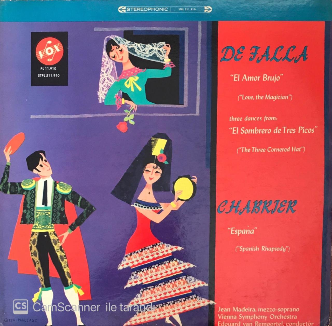 De Falla: El Amour Brujo LP