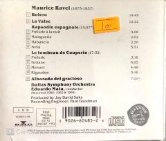 Ravel - Bolero / La Valse - Mata CD