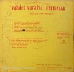 Vahdet Vural'la Hatıralar Aşkın Gözyaşları Filminden LP