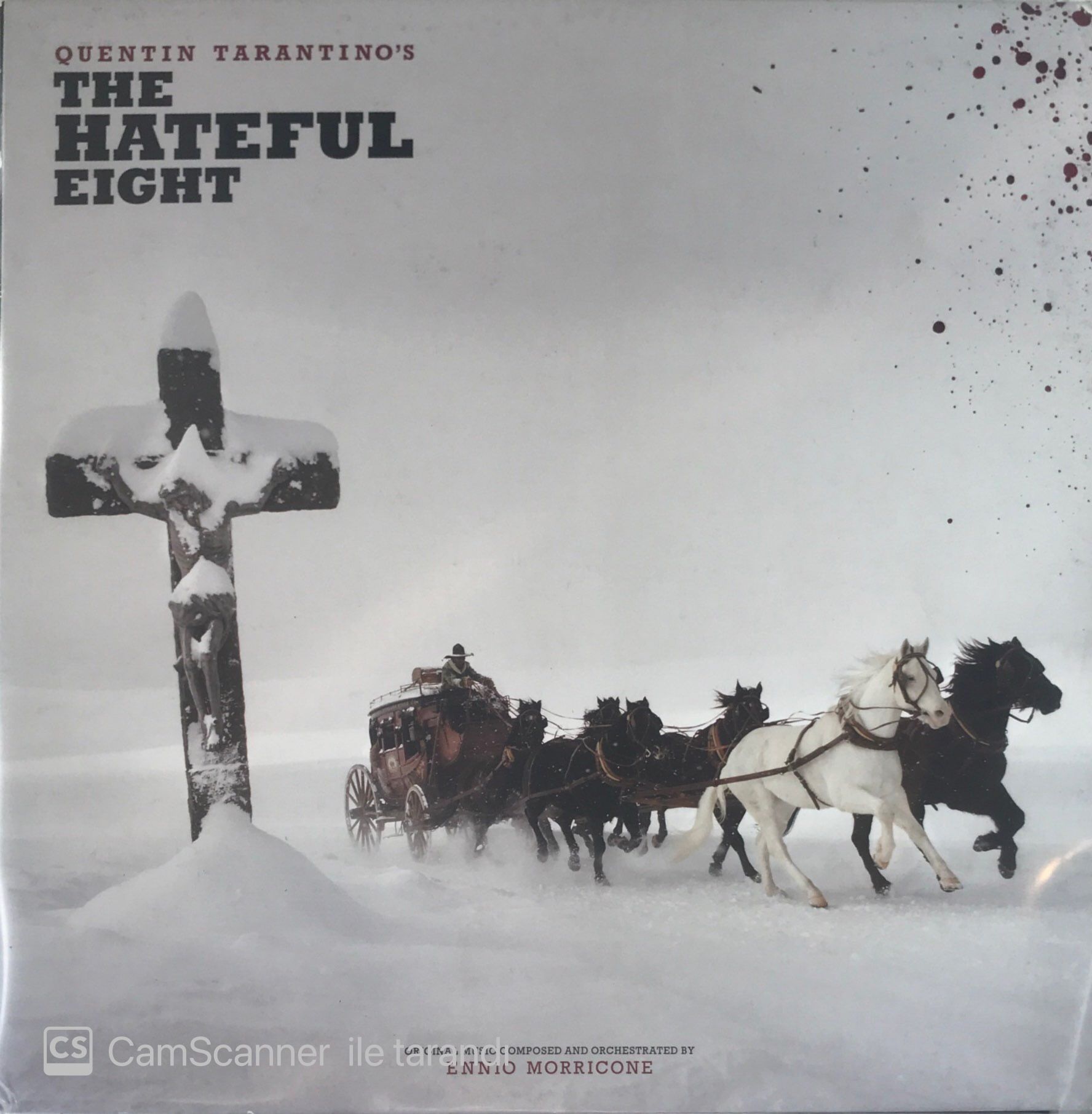 Quentin Tarantino's - The Hateful Eight Double LP