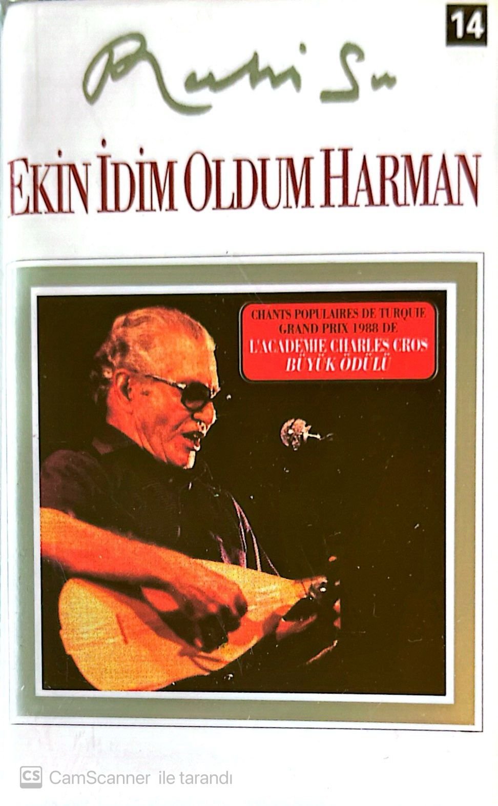 Ruhi Su -  Ekin İdim Oldum Harman KASET