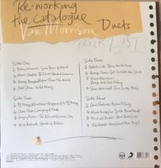 Van Morrison - Duets Double LP