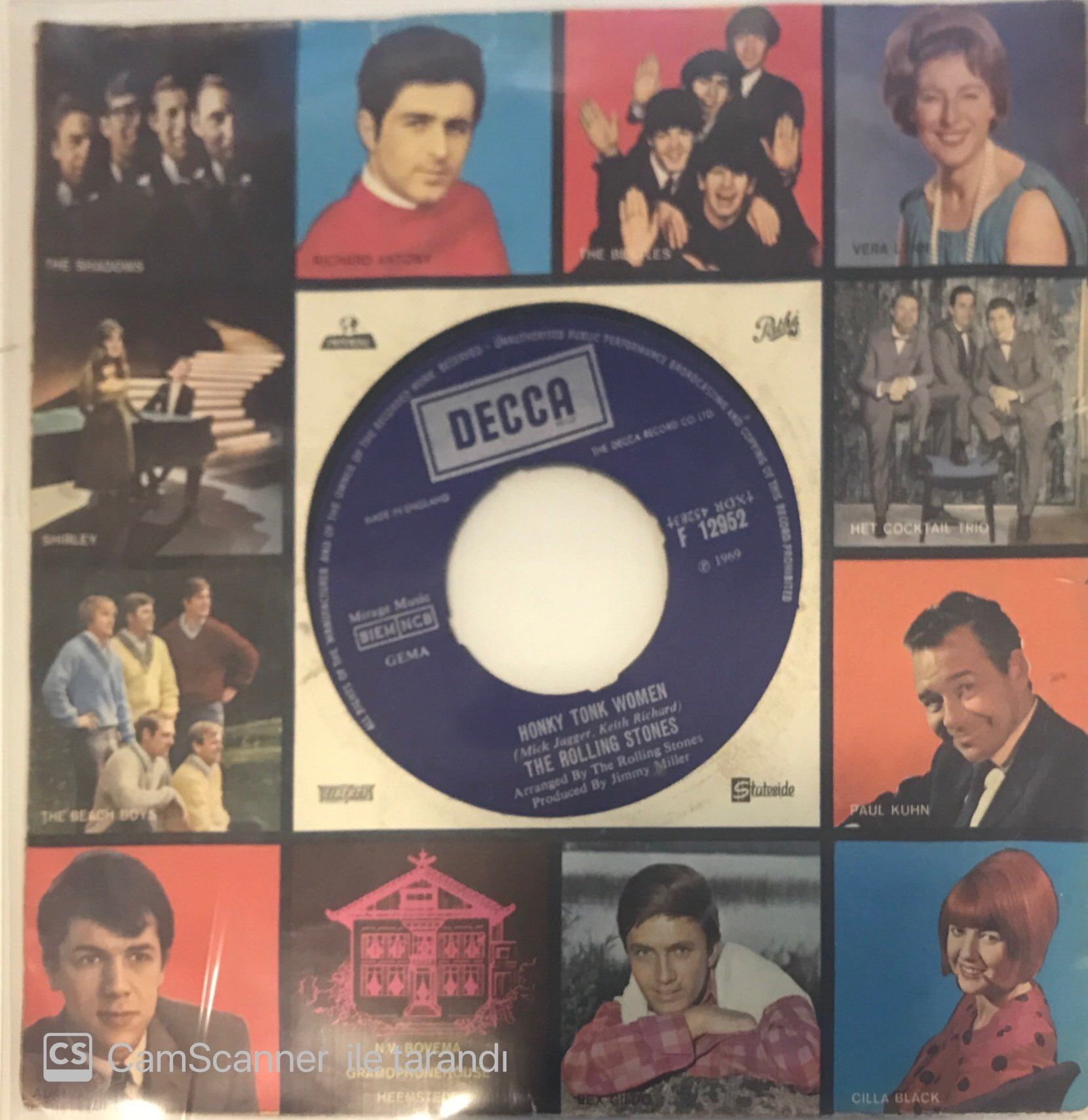 The Rolling Stones Honky Tonk Women 45lik