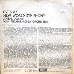 Dvorak - New World Symphony - Antal Dorati - New Philharmonia Orchestra LP