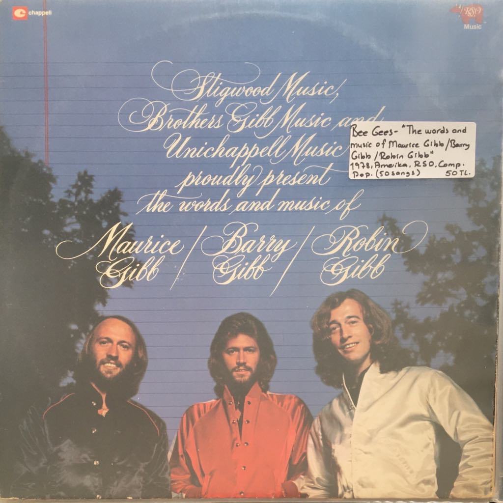 Bee Gees The Words And Music LP