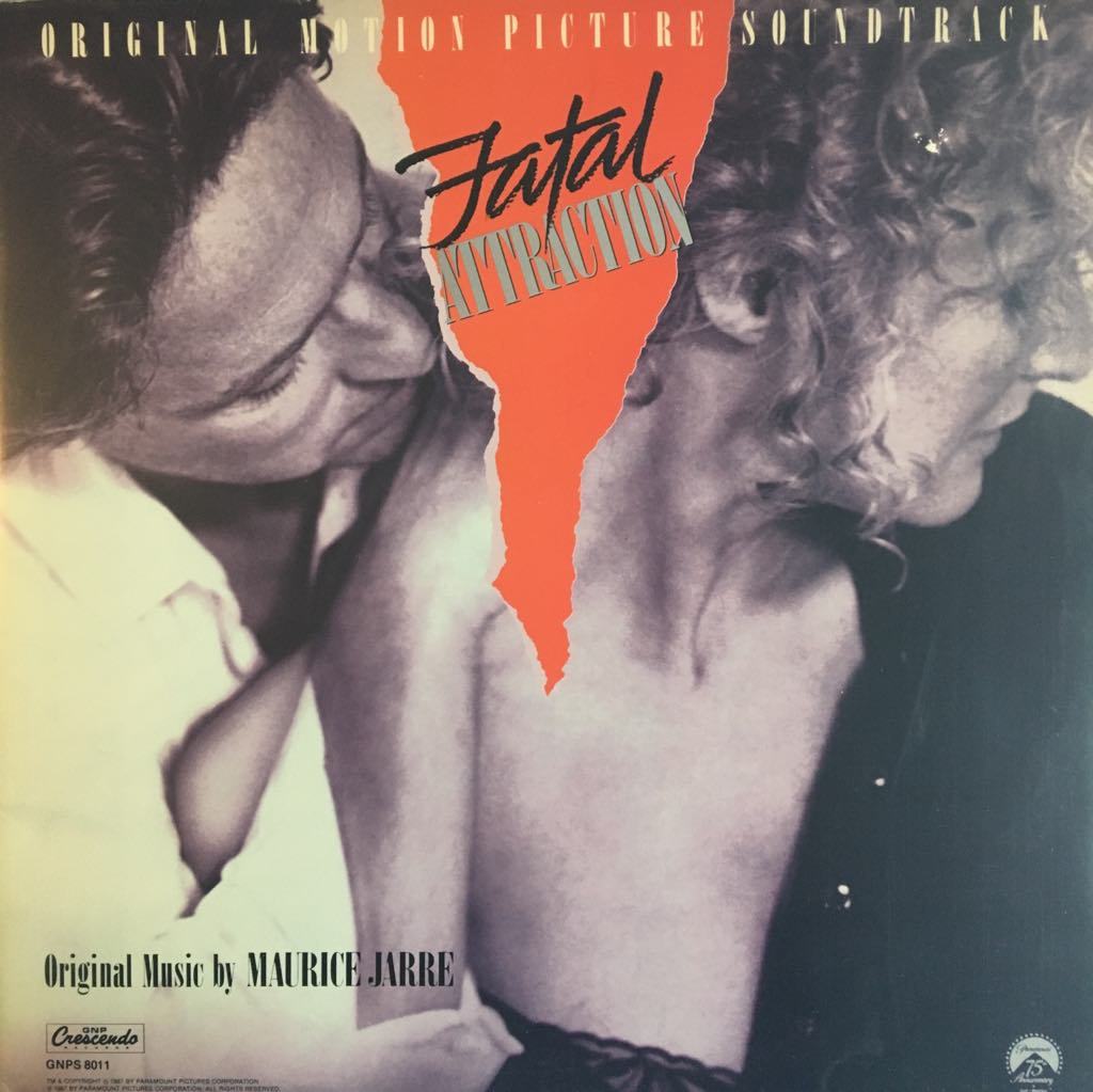 Original Motion Pictur Soundtrack ''Fatal Attraction'' LP