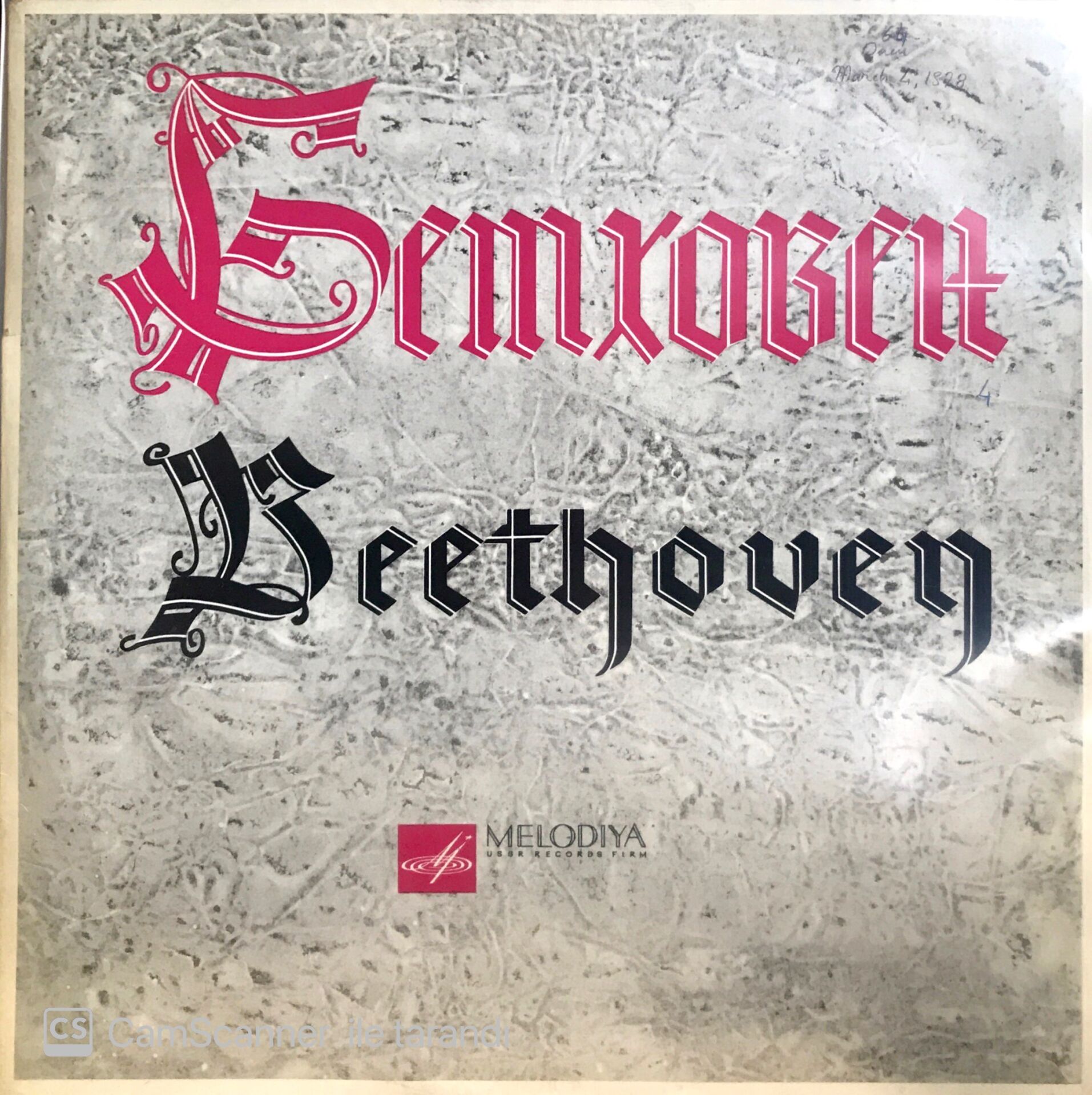 Beethoven - Symphony No. 4 LP
