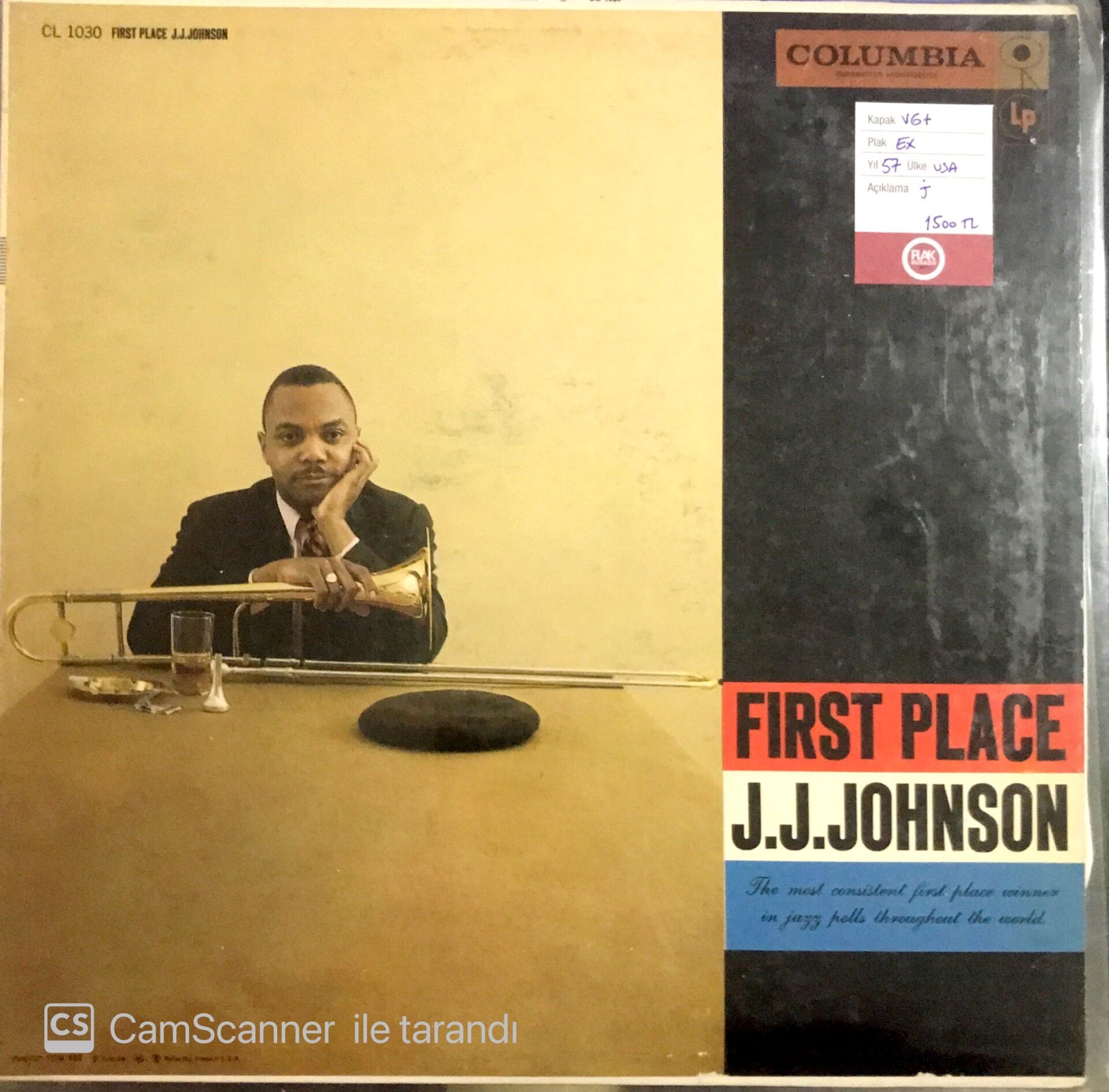 J.J. Johnson - First Place LP