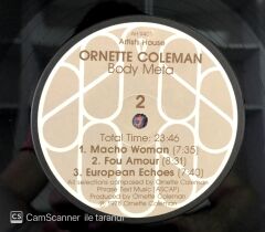 Ornette Coleman - Body Meta LP
