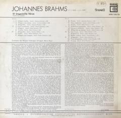 Johannes Brahams 21 Ungarische Volksoper LP