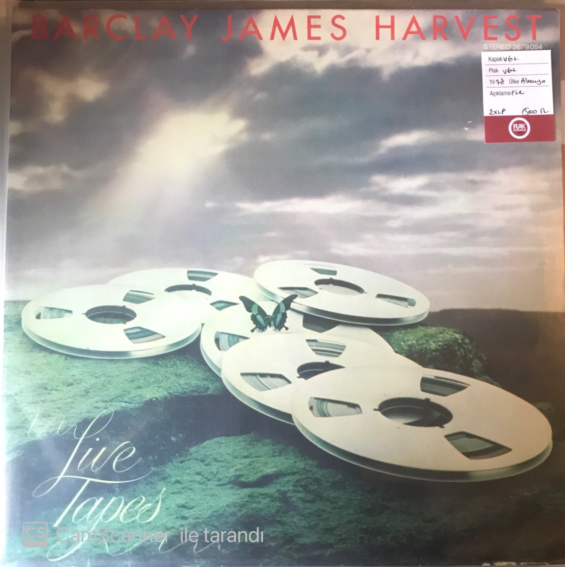 Barcley James Harvest - Live Tapes LP