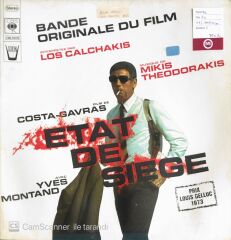 Bande Originale Du Film Etat De Siege - LP