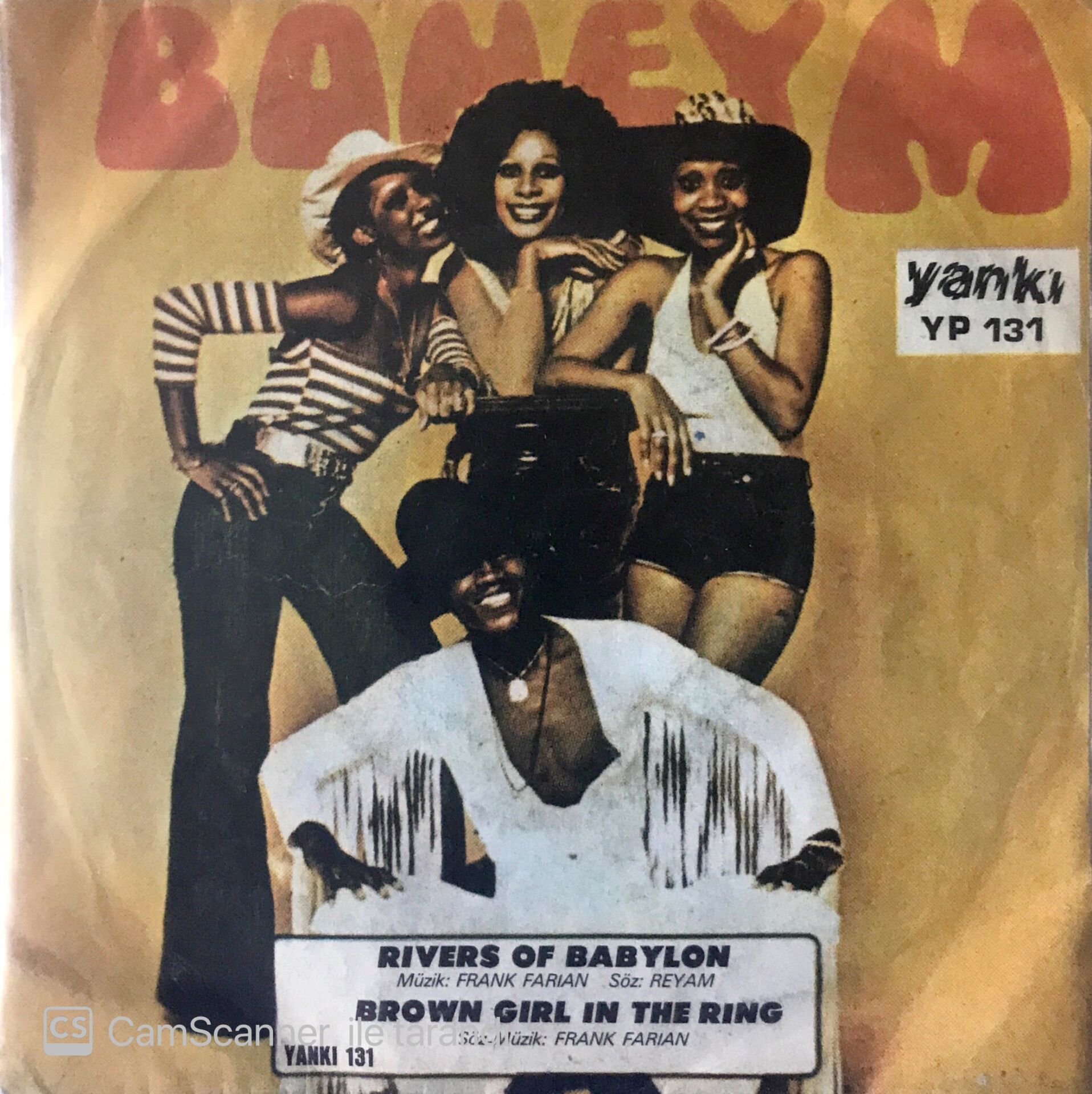 Boney M / Rivers Of Babylon 45'lik