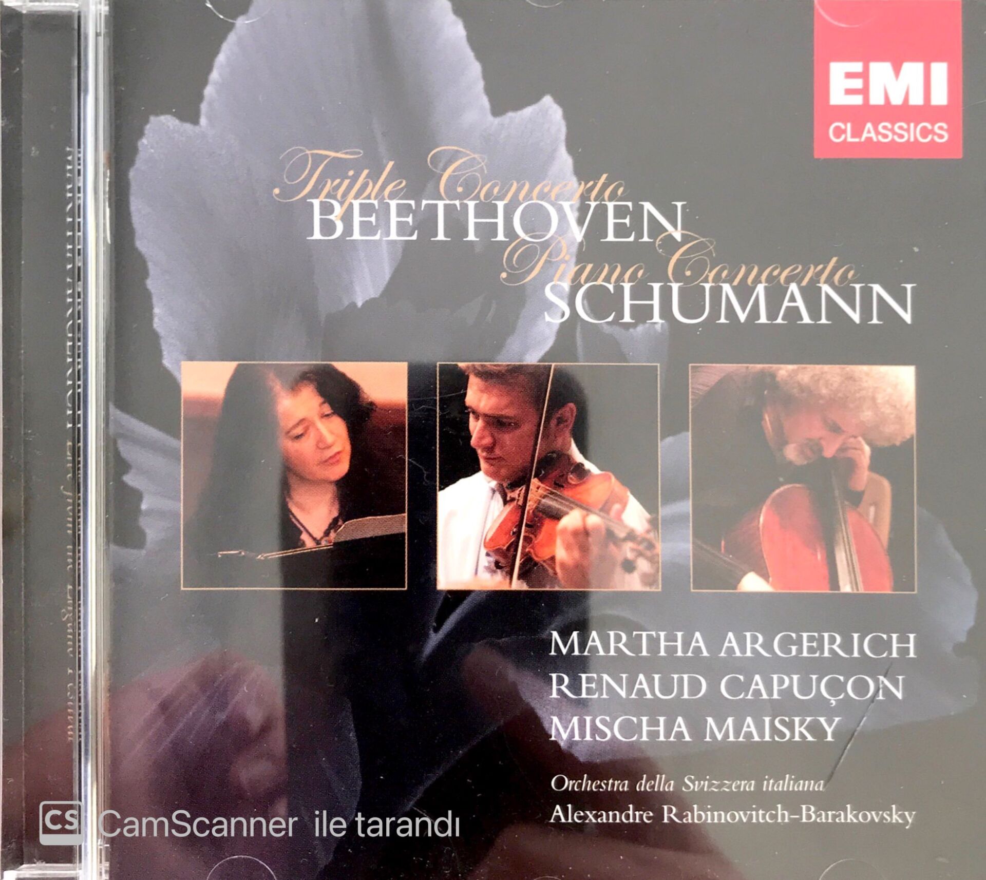 Beethoven - Schumann: Cocertos / Argerich - Capuçin - Maisky - Rabinovitch - Barakovsky CD