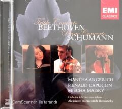 Beethoven - Schumann: Cocertos / Argerich - Capuçin - Maisky - Rabinovitch - Barakovsky CD
