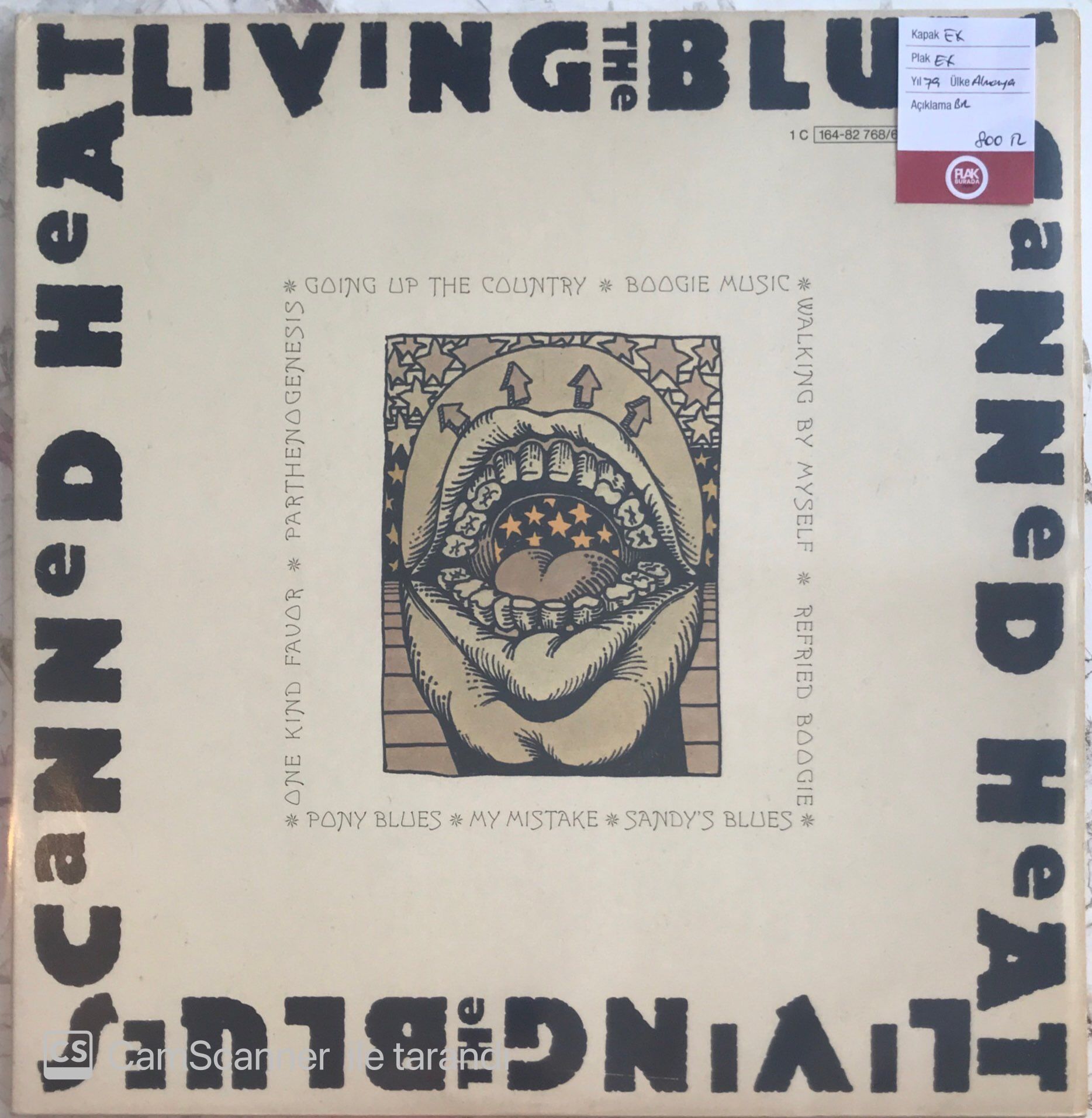 Canned Heat - Livin' The Blues Double LP