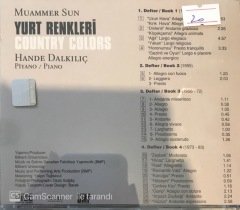 Muammer Sun Yurt Renkleri Country Colors CD