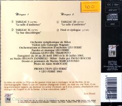 Leo Ferre / L'opera Du Pauvre 2xCD