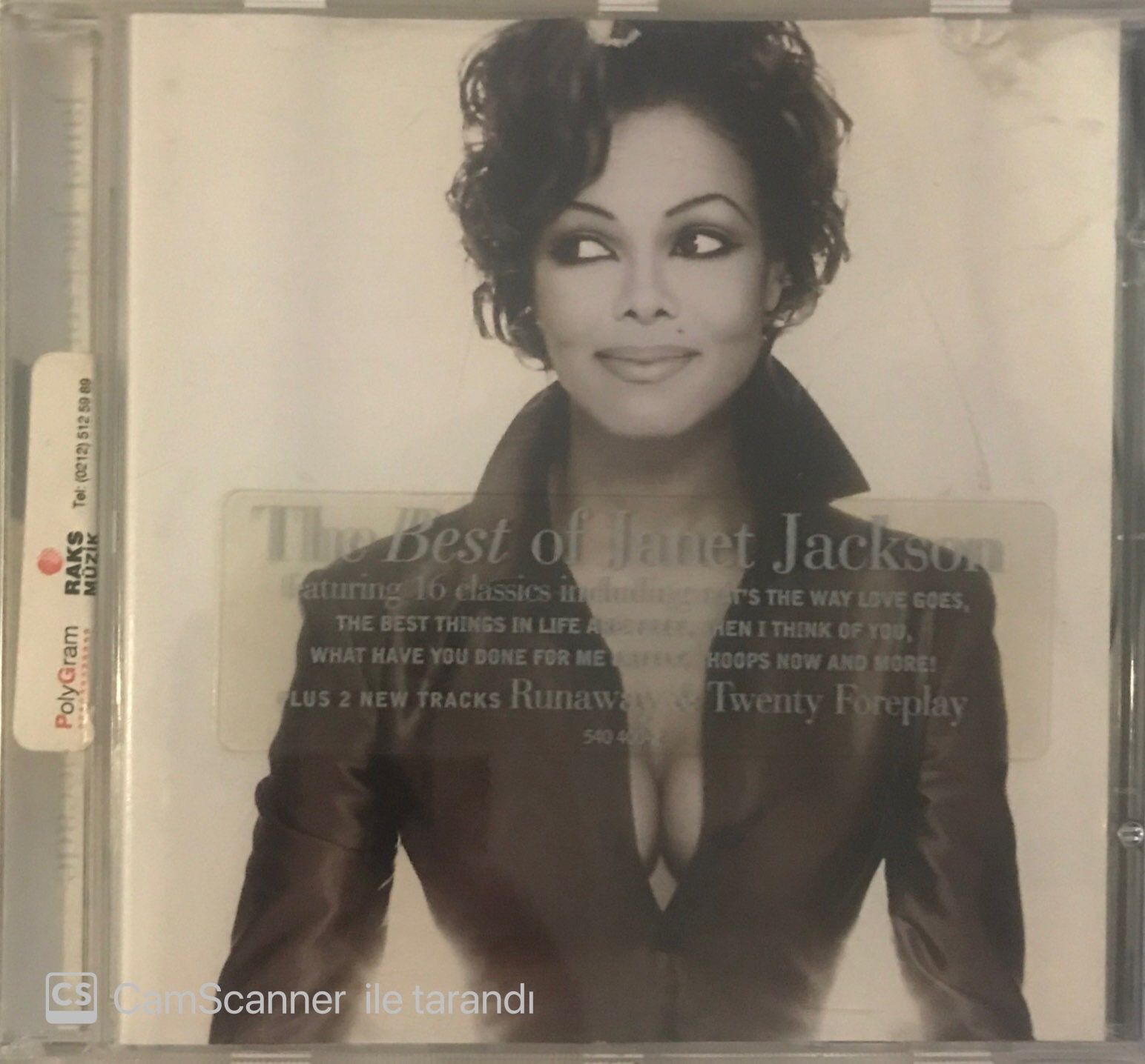 Janet Jackson Design of a Decade 1986/1996 CD