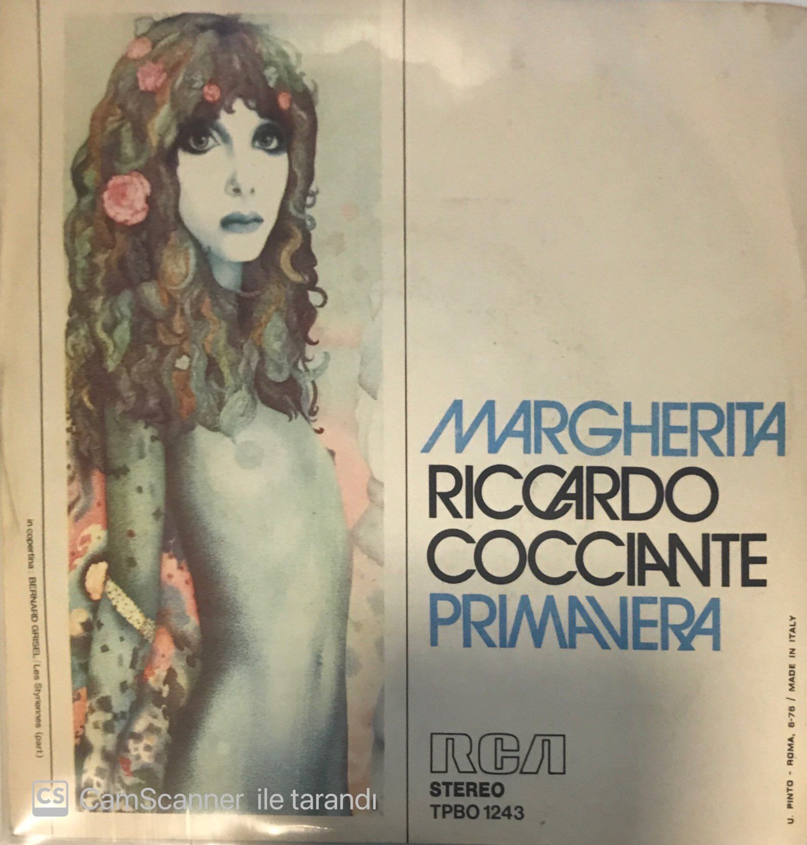Riccardo Cocciante Margherita 45lik