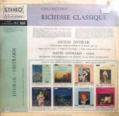 Dvorak / David Oistrakh LP