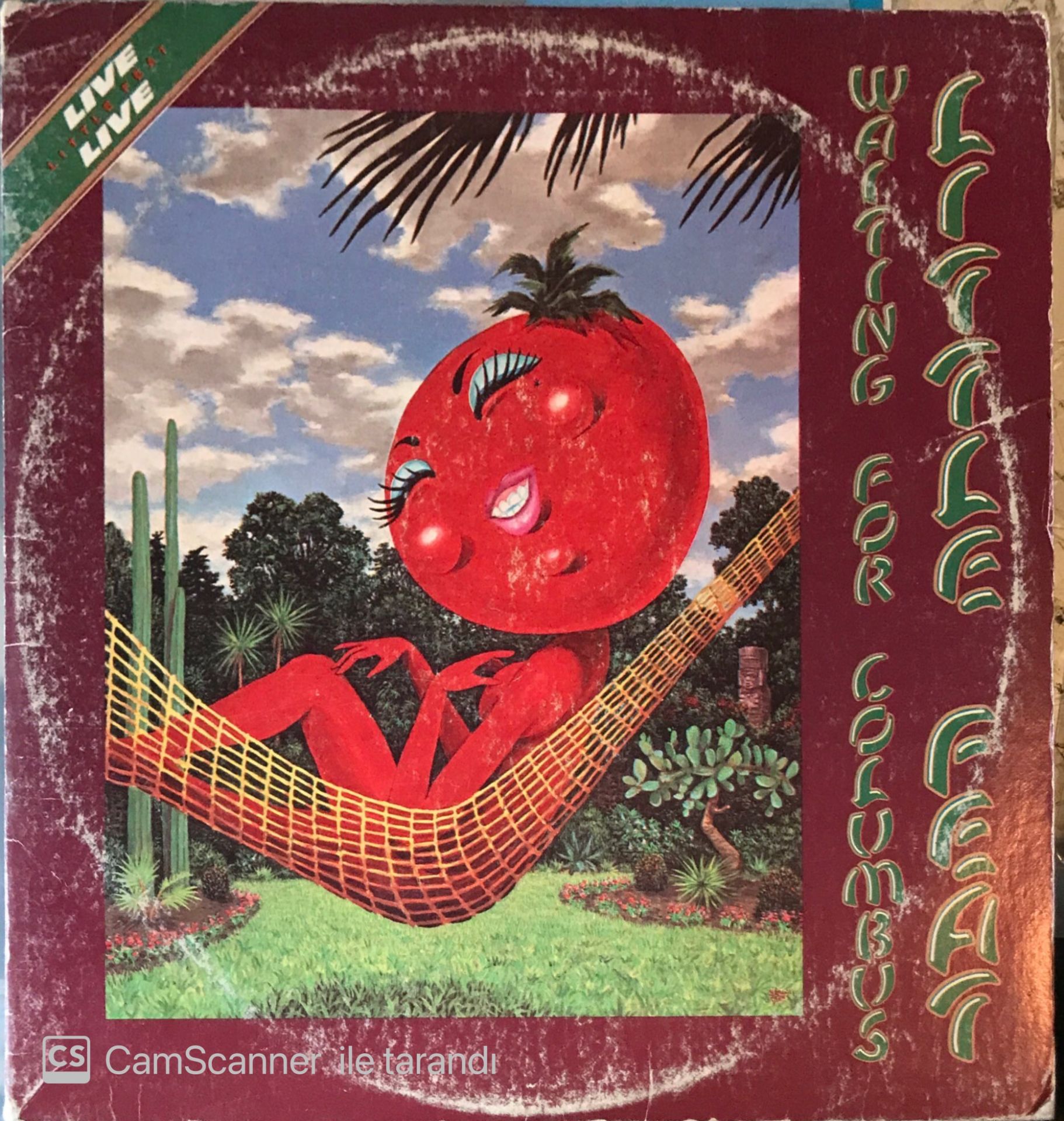 Little Feat Waiting For Colombus Çift LP