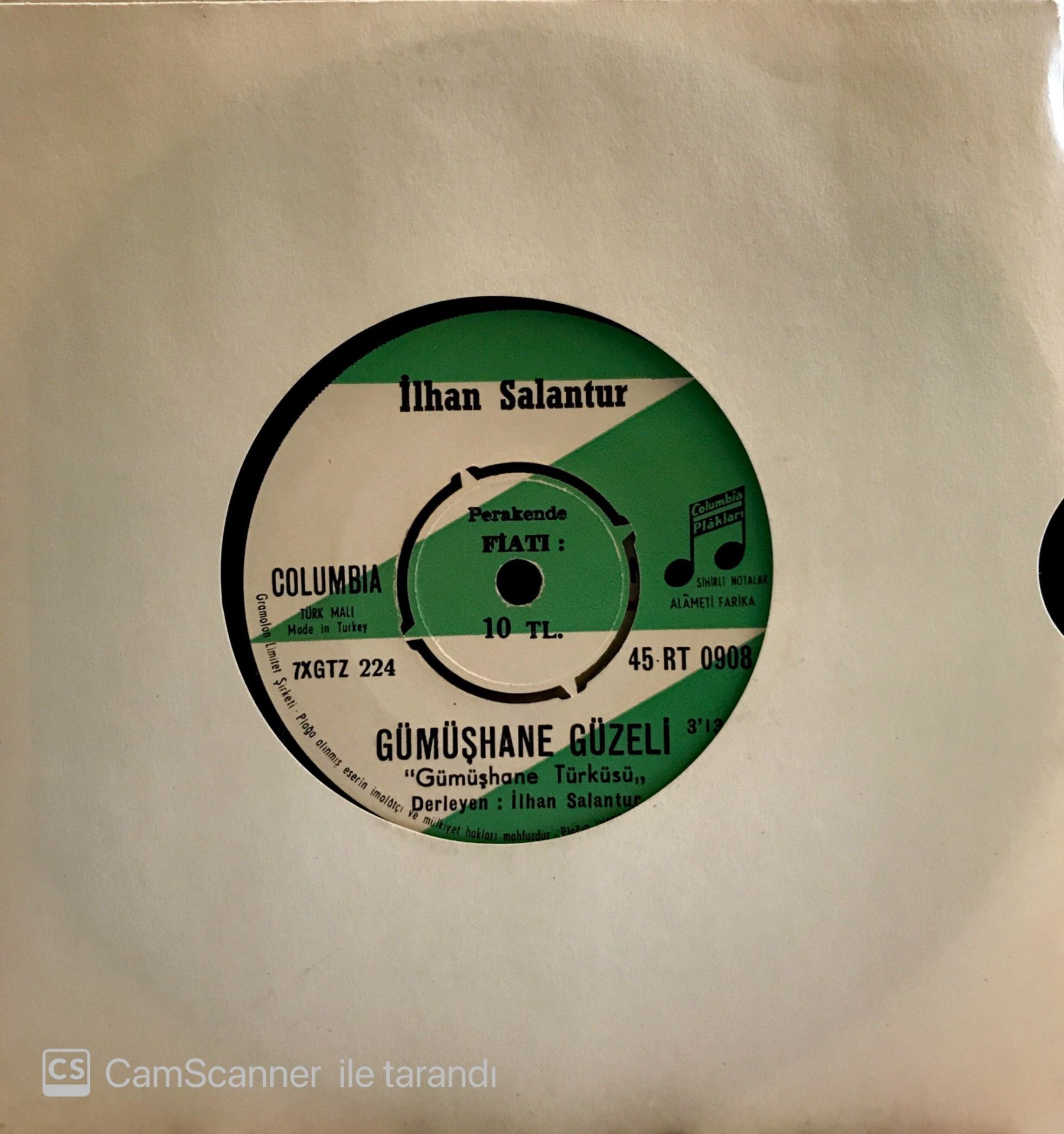 İlhan Salantur Gümüşhane Güzeli 45lik