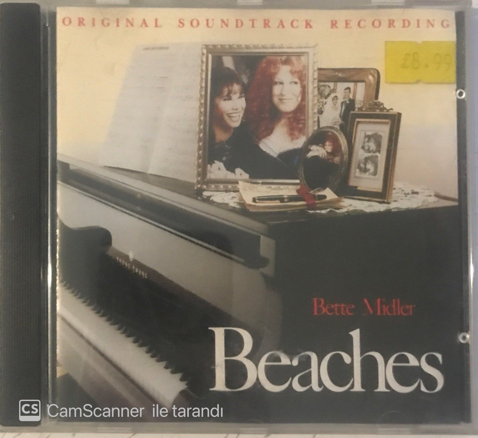 Beaches Soundtrack CD