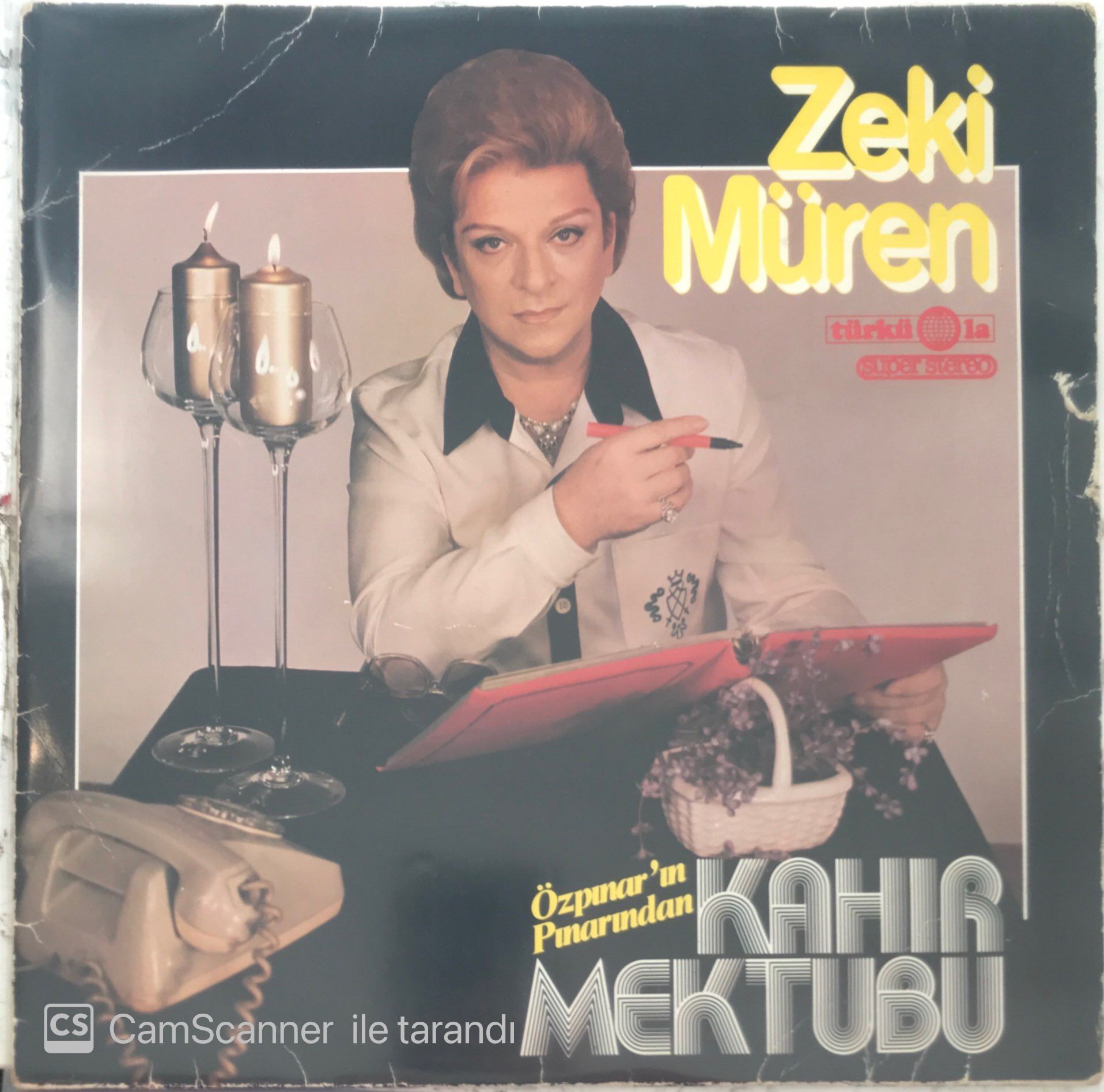 Zeki Müren - Kahır Mektubu (Alman Baskı) LP