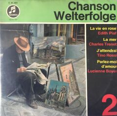 Chanson Welterfolge - 2 LP 45'lik