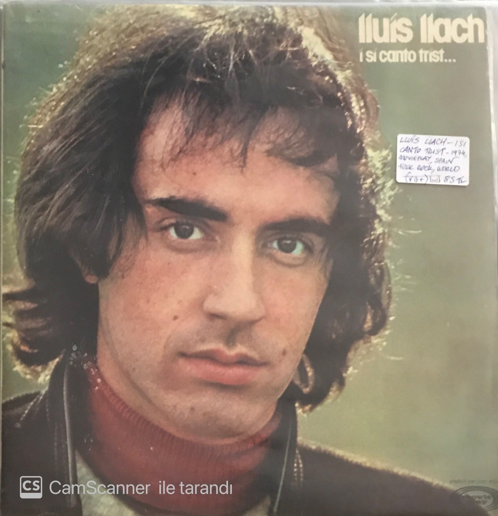 Lluis Llach I Si Canto Trist LP