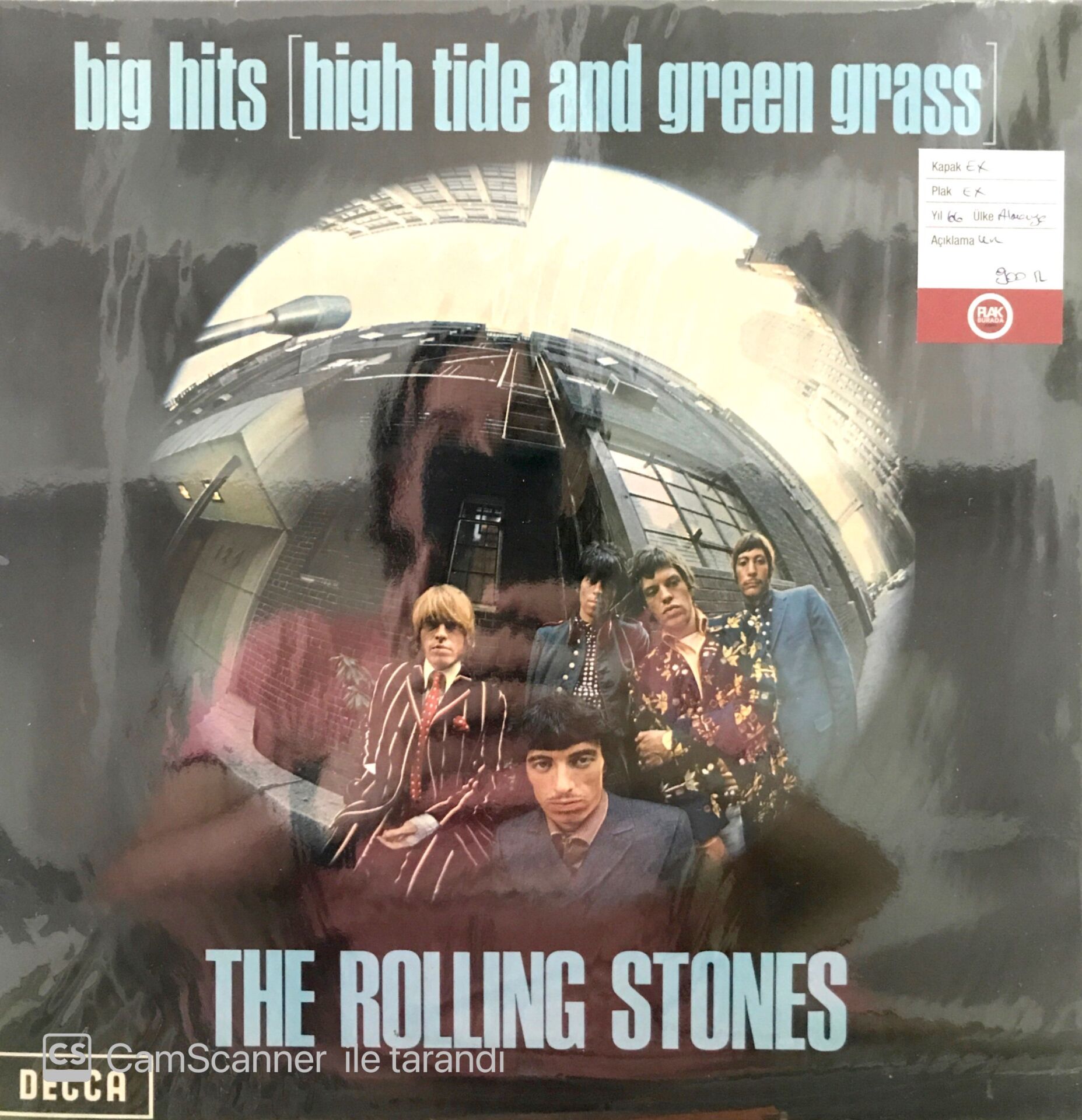 The Rolling Stones Big Hits LP