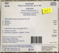 Mozart - Chopin - Piano Concertos - CD