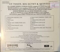 Cy Touff, His Octet & Quintet CD