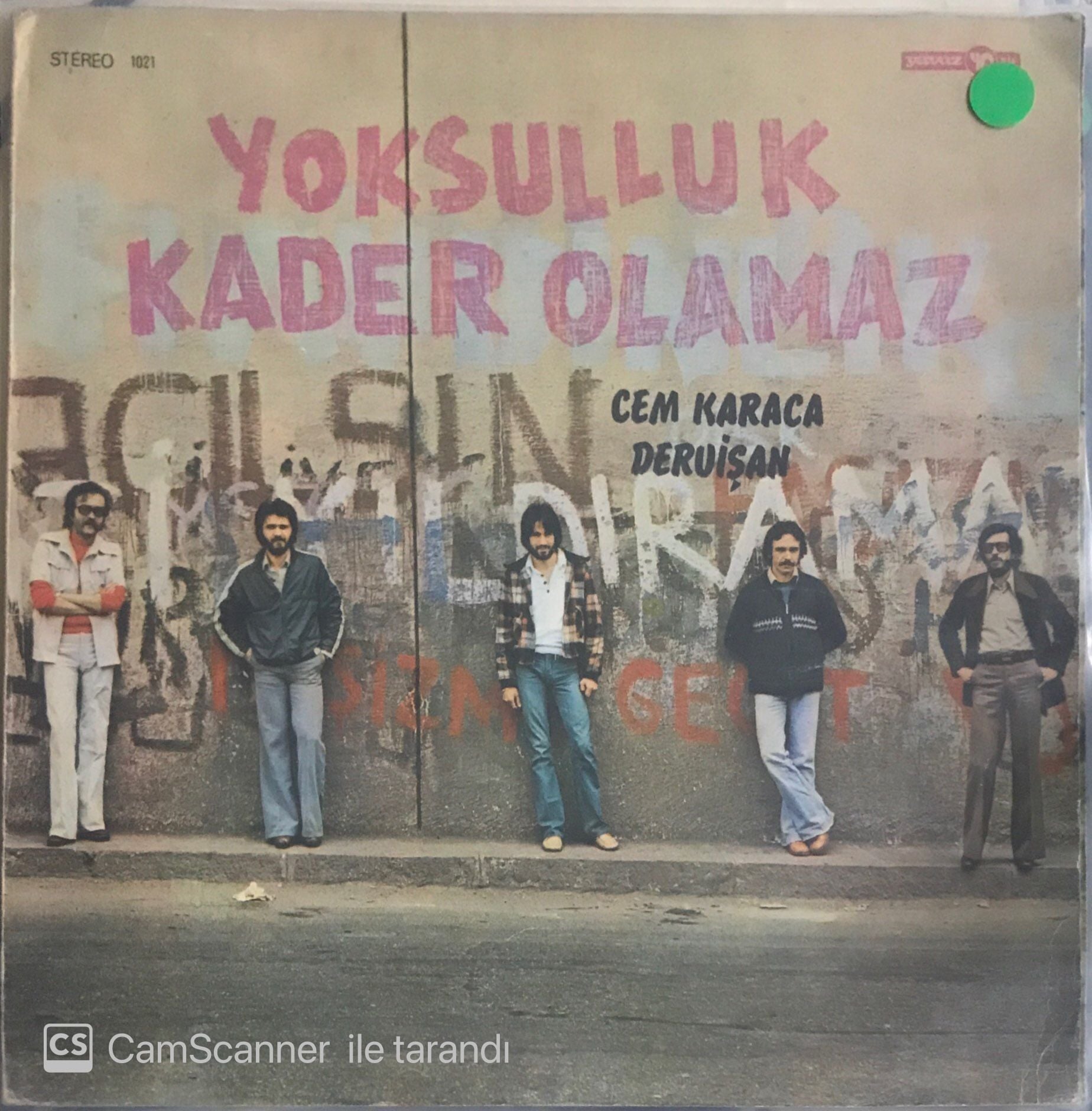 Cem Karaca Dervişan - Yoksulluk Kader Olamaz LP