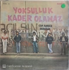 Cem Karaca Dervişan - Yoksulluk Kader Olamaz LP