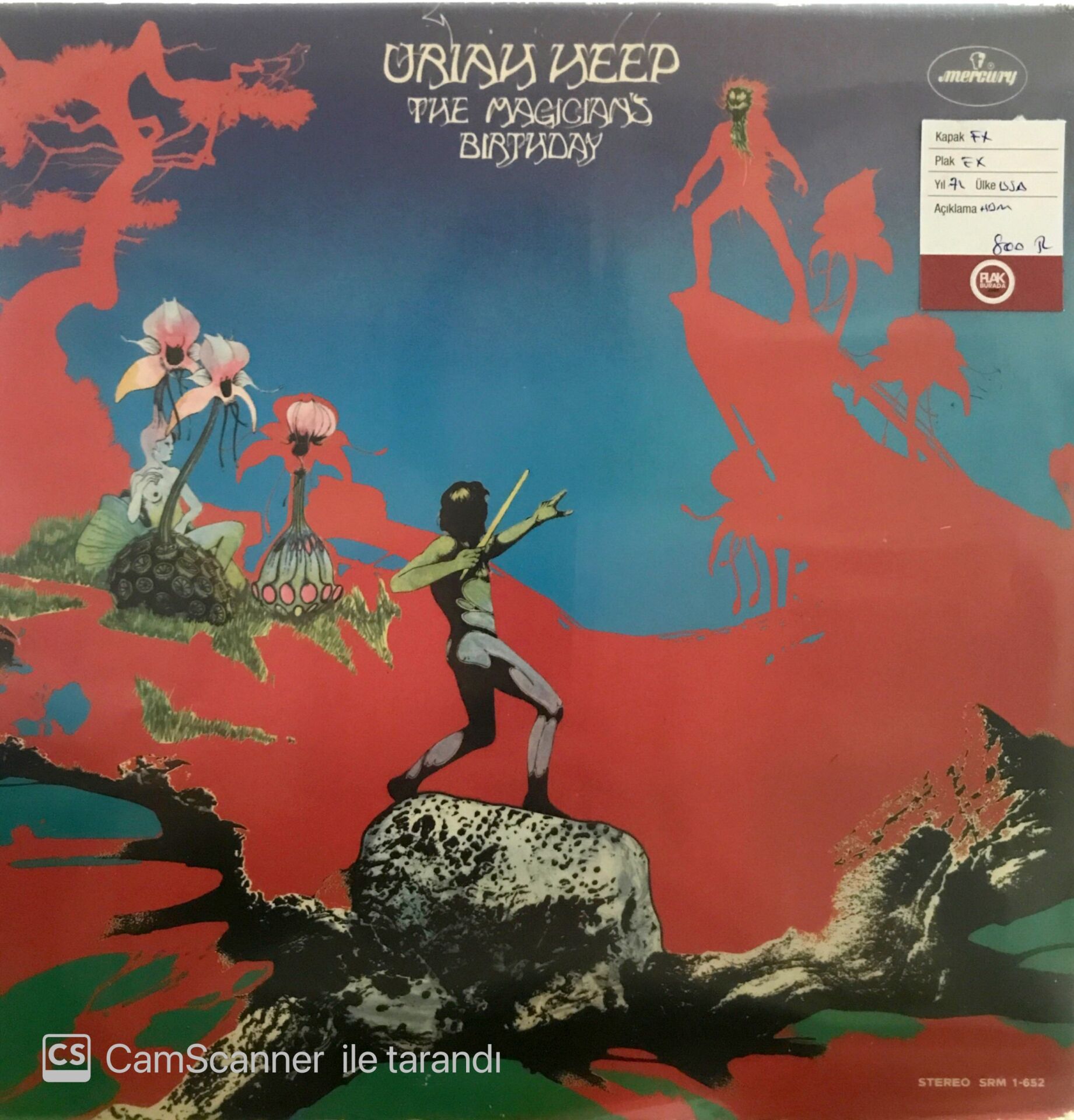 Uriah Heep - The Magician's Birthday LP