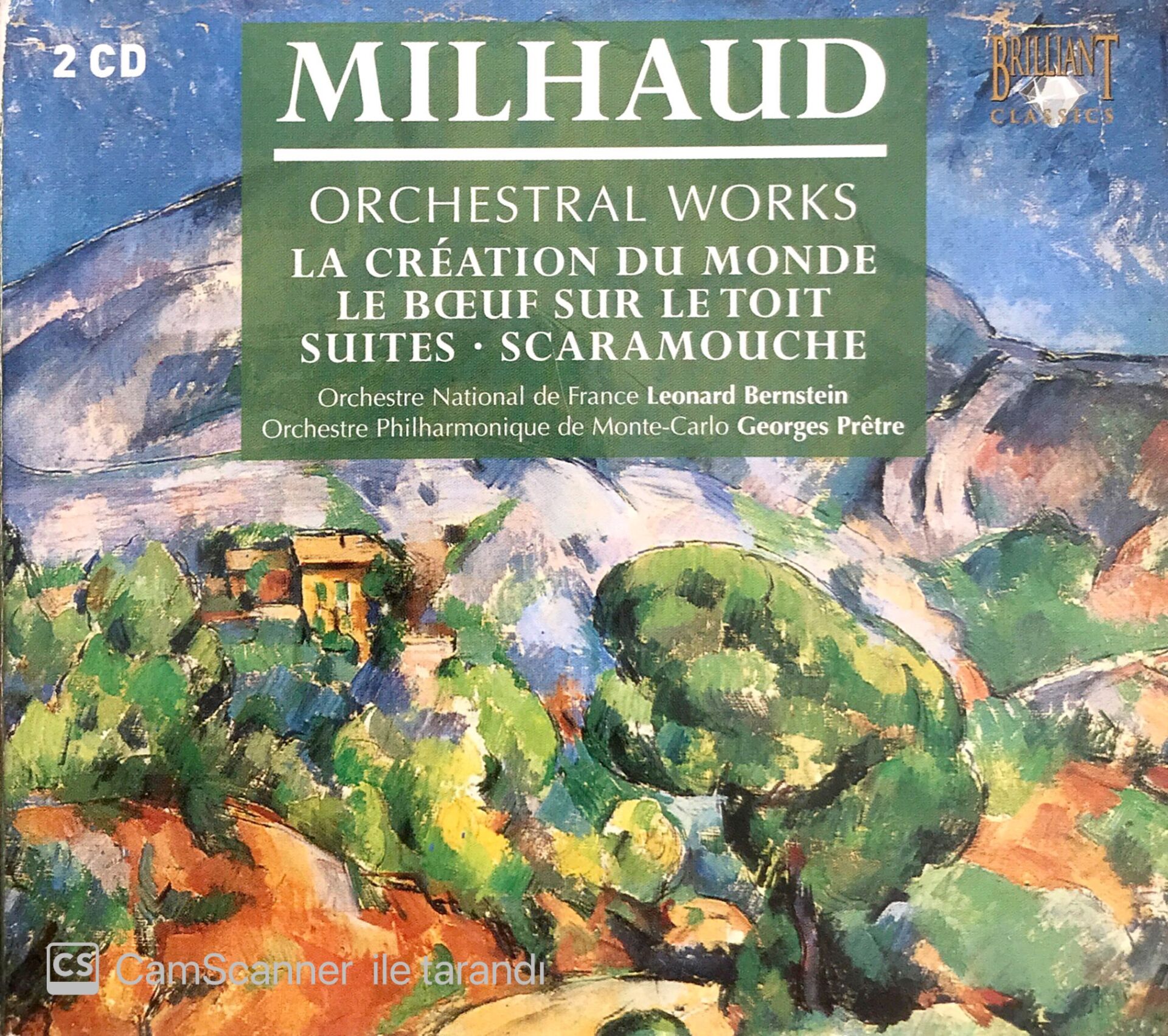 Milhaud: Orchestral And Piano Music 2xCD