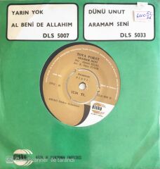 Tova Porat - Dünü Unut/Aramam Seni - 45'lik