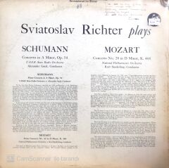 Schumann - Mozart / Sviatoslav Richter LP