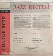 Charlie Byrd Jazz Recital LP