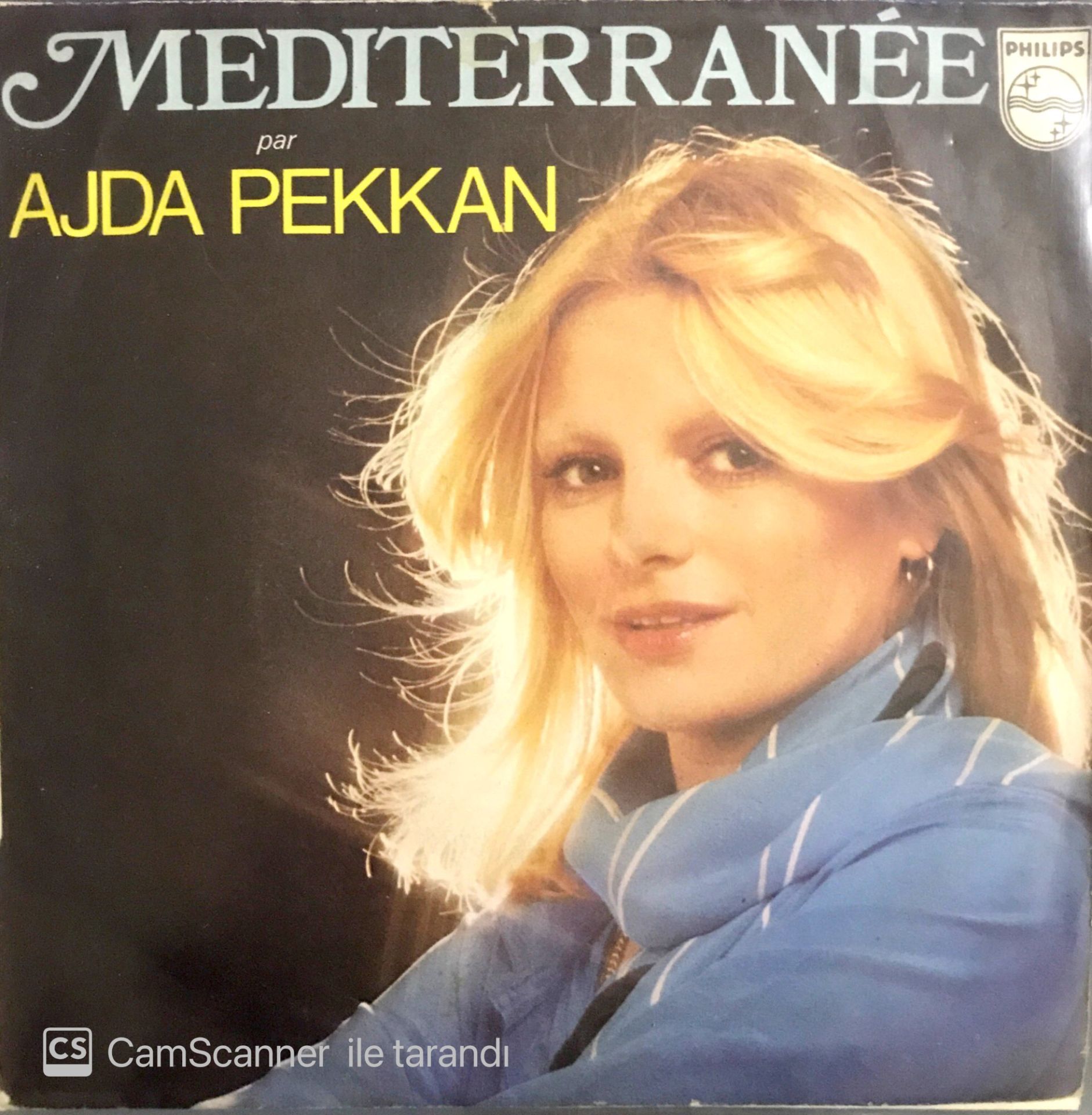 Ajda Pekkan Mediterranee (Fransa Baskı) 45lik