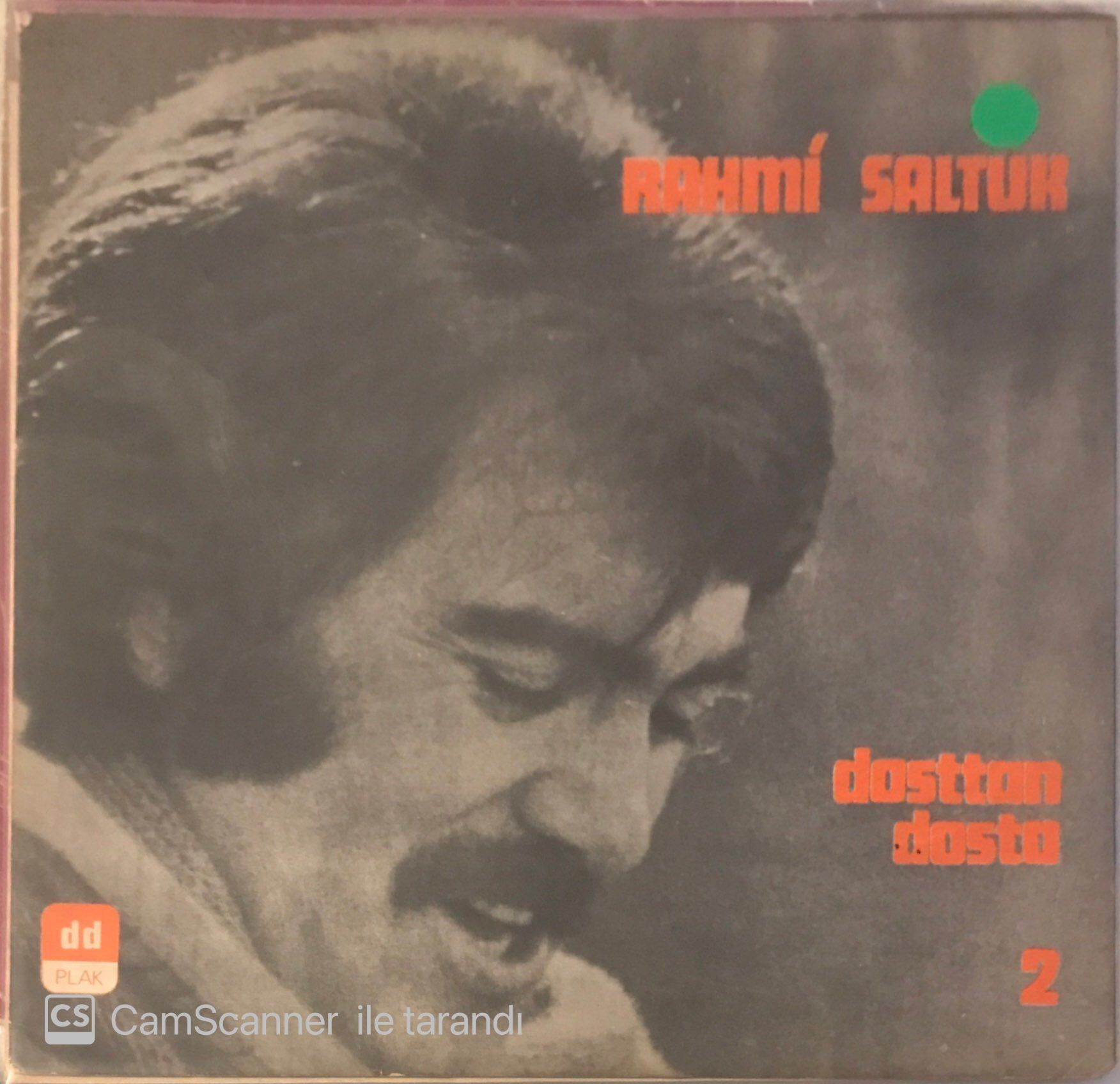 Rahmi Saltuk / Dosttan Dosta 2 LP