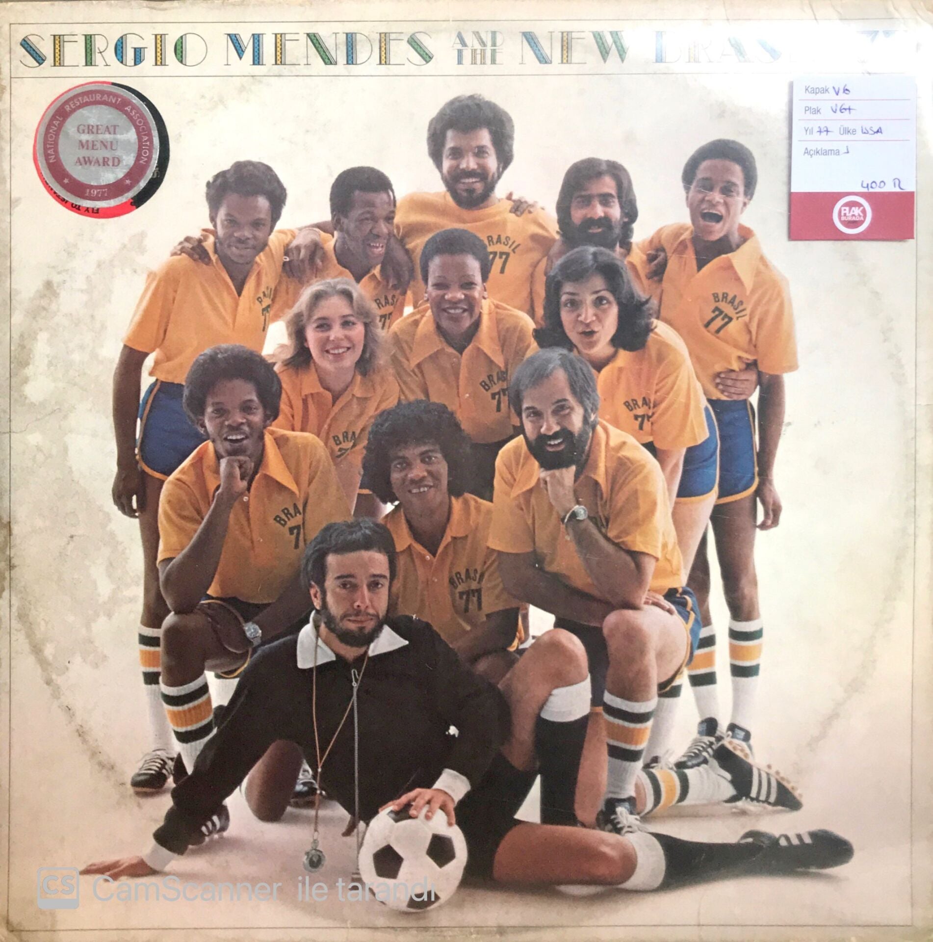 Sergio Mendes And The New Brasil '77 LP