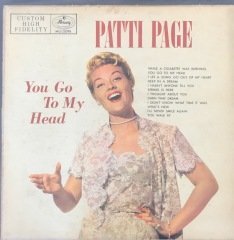 Patti Page You Go To My Head LP