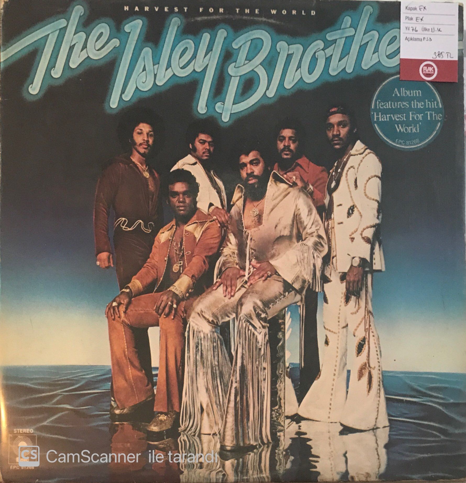 Harvest For The World Isley Brothers LP
