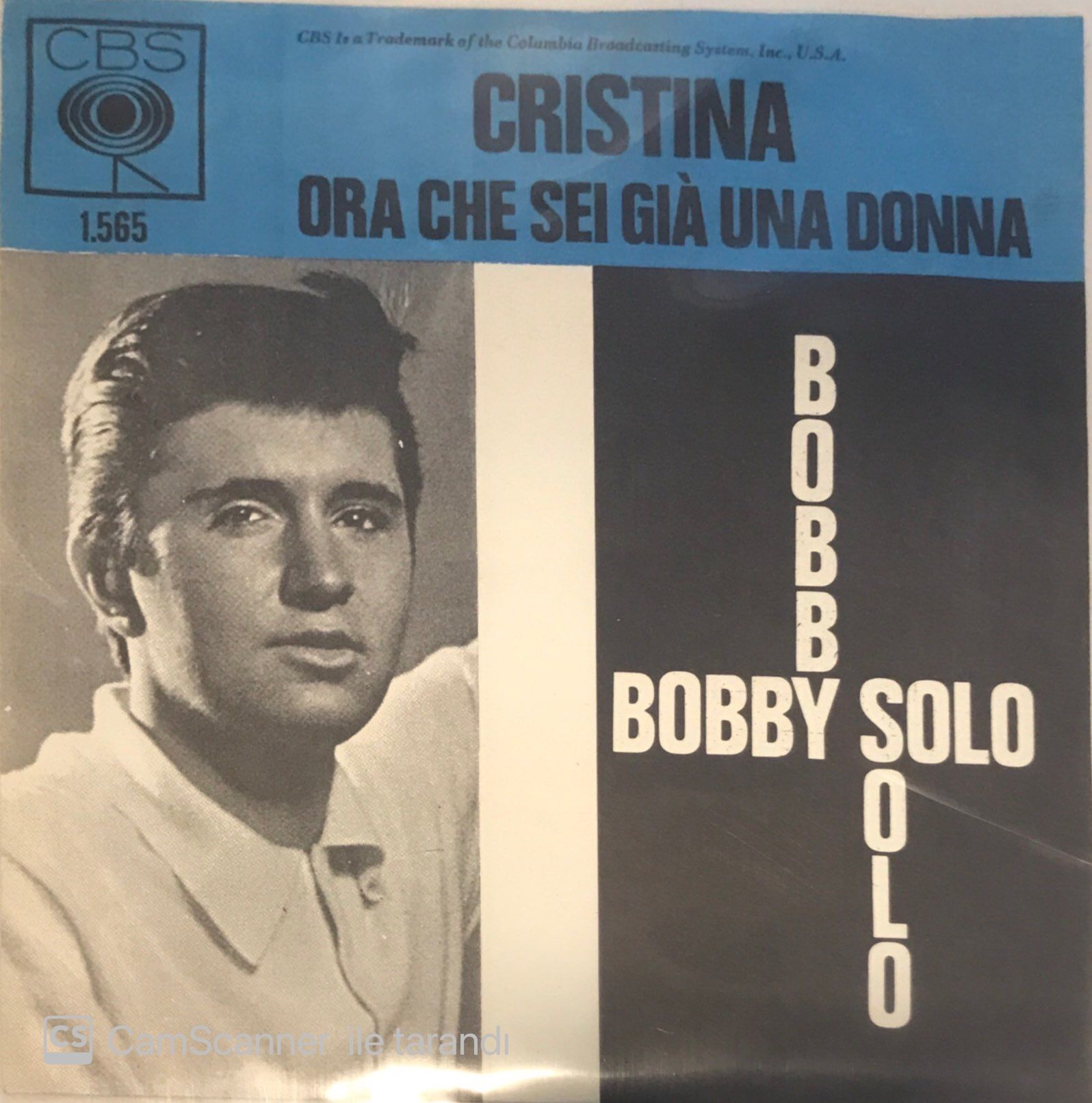 Bobby Solo Cristina 45lik