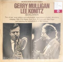 Gerry Mulligan & Lee Konitz - Revelation - Double LP