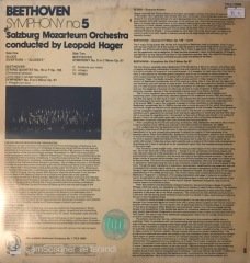 Beethoven Symphony No.5 LP