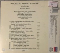 Mozart Masonic Music Kertesz CD